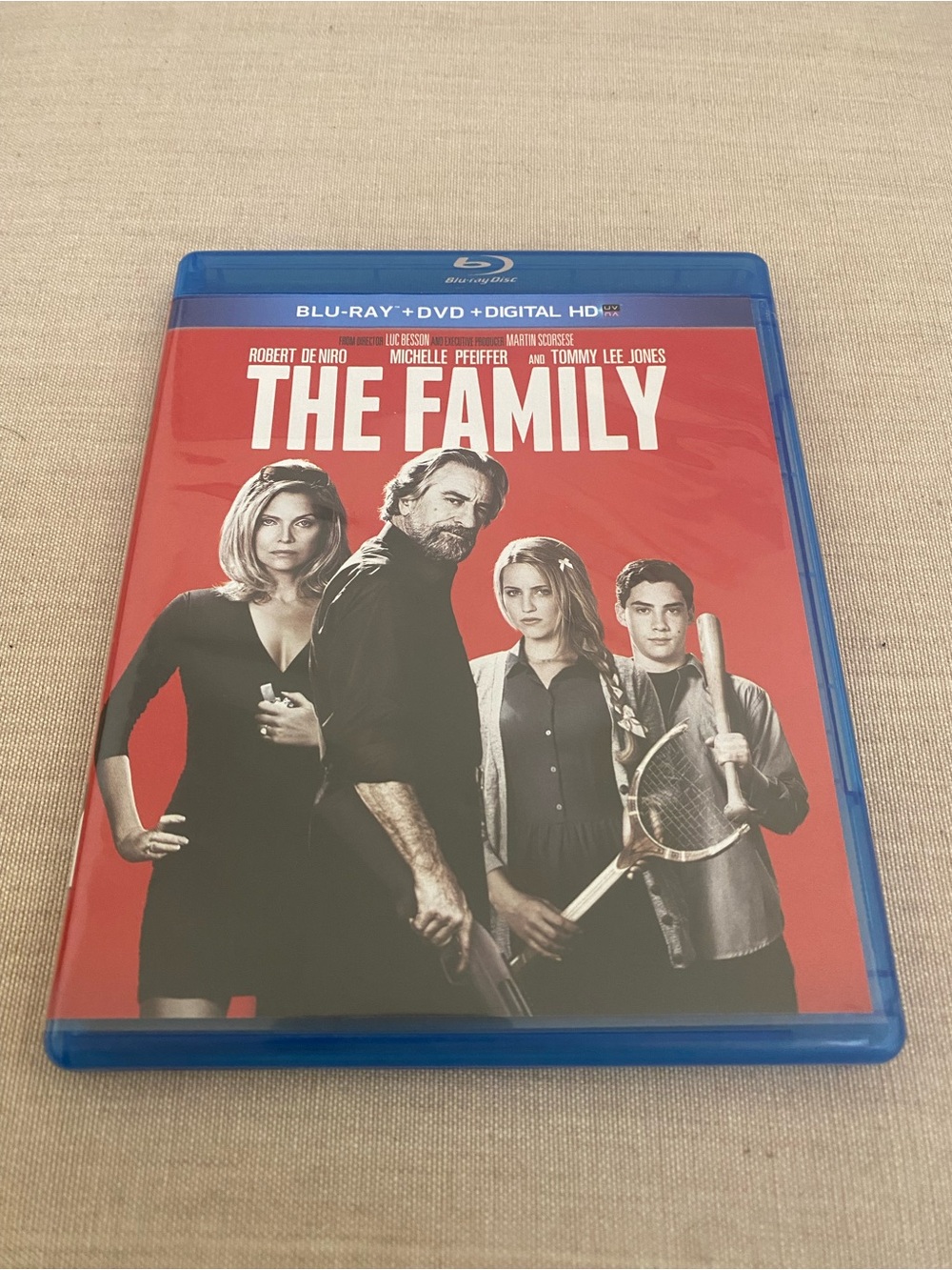 The Family (Blu-ray + DVD + Digital HD) - Red Cover